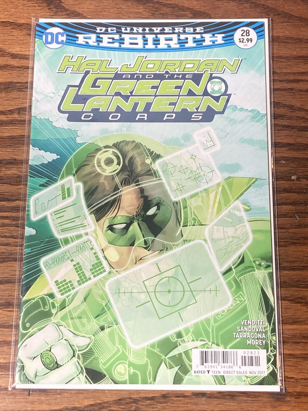 DC Comics Hal Jordan and the Green Lantern Corps #28 2017 Venditti